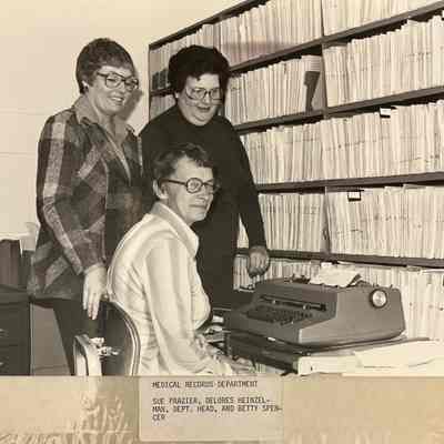 Sue Frazier, Delores Heinzelman, Petty Spencer