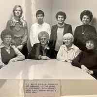         M. Schoenich, Pat Kammeraad, Lillian Dalman, P. Diepenhorst, Patty Birkholz, Kathy Plapp, Dorothy Battjes, Betty Jones
   