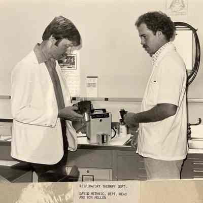 David Methric and Ron Mellon