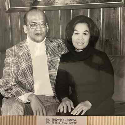 Dr. Teodoro P. Romana, Dr. Teresita A. Romana, aka Ted and Terry Romana