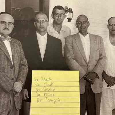 Dr. Roberts, Dr. Clark, Dr. DeWitl, Dr. Miller, Dr. Tempest