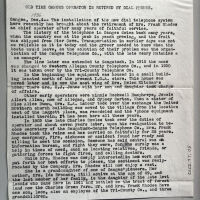 Ganges Telephone Operator Retired by Dial Phones