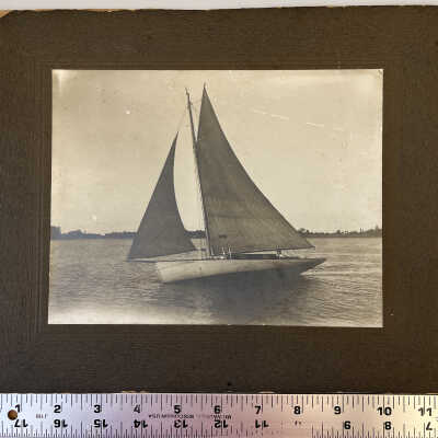 B. unknown sailboat