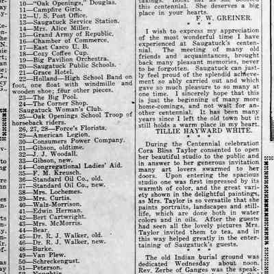 cr1930071805Centennial-2.jpg 430KB: Much praise for May Francis Heath for spearheading the celebration