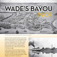          Location: Wade’s Bayou, Douglas, at east end of Center Street near gazebo
   