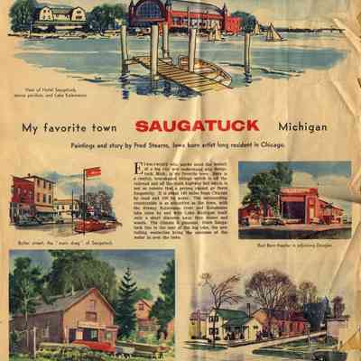 My Favorite Town Saugatuck Michigan