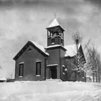          Congregational Church winter 1900
   