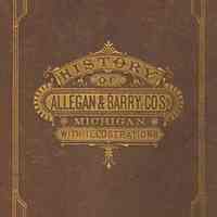 History of Allegan and Barry Counties 1880