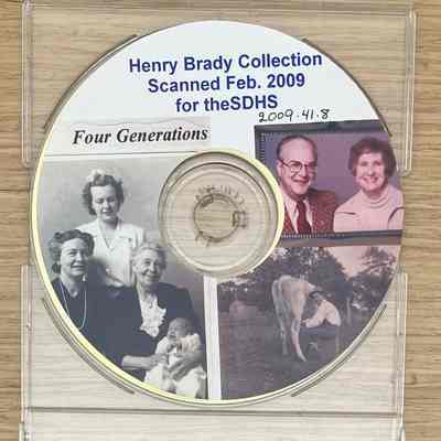 Henry Brady Photographs on CD