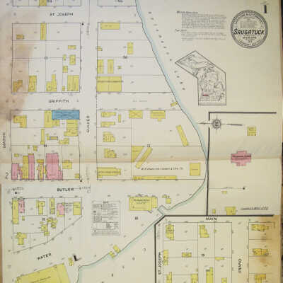 Sanborn fire maps 1916 inc. Camp Grey
