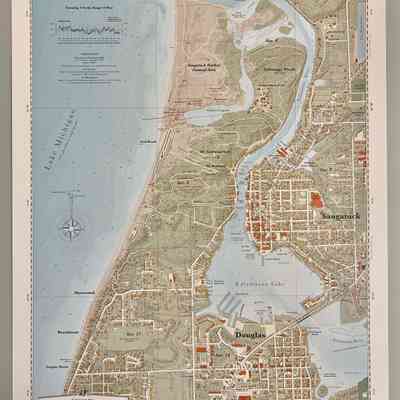 Saugatuck Harbor 2025 Map