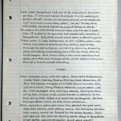 Editorials, draft