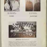          Compass 1963; Cooks Thelma Jones and Louise Hiestand, Janitors Ray Gardner and Ray Rasmussen
   