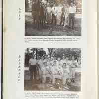          Compass 1963; Golf - L. to R.; Carter Simonson; Larry Higgins; Don Switzer; Ken Showers; Mr. Morse;
Mr. Parks, coaches; Dave Showers; George Hungerford; Mike Zeedyk; Steve Smith.
Baseball - L. to R.; FIRST ROW: Steve Smith; Dave Showers; Jim Gardner. SECOND ROW: Jim Tiffany; Lloyd Engel; Dave Baker; John Sewers. THIRD ROW: Mr.
Winter, Coach; Dave Kelly; Frank Kelly; Ron Brown; Peter Ihle; Marvin Line.
   