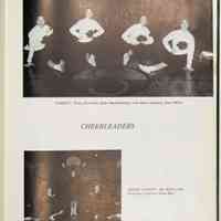         Compass 1963 Cheerleaders; VARSITY: Verna Streicher; Bette Brackenridge; Pam Dorn, Captain; Jean Miller.
JUNIOR VARSITY: Bev Butler; Kris Simmons, Captain; Susan Bray.
   
