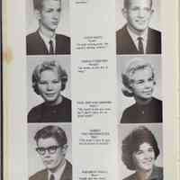          Compass 1963 Seniors; David Showers, Steve Smith, Verna Streicher, Dale Ann Van Leeuwen, Robert Van Regenmorter, Elizabeth Welch
   