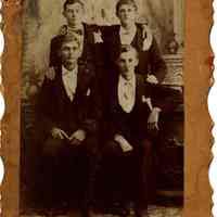 Clarence Lynds, Wilber Reid and two others