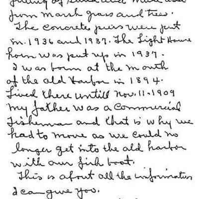 Rube Sewers letter part 2