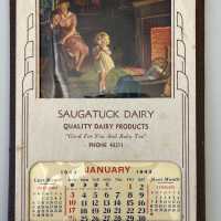 1943 Saugatuck Dairy Calendar