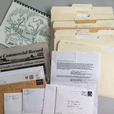 Chris Yoder research files, notes and correspondence