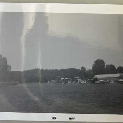 June 1965 Charlie Hiestand marina, where Mermaid restaurant and Harbor Marketplace is in 2022.