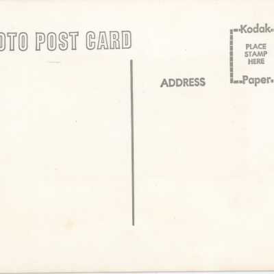 All Saints Episcopal Church Postcard Reverse