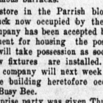 Holland newspaper May 1918