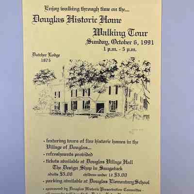 Walking Tour Poster