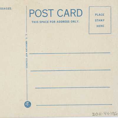 Maplewood, Saugatuck, Mich. Postcard Reverse