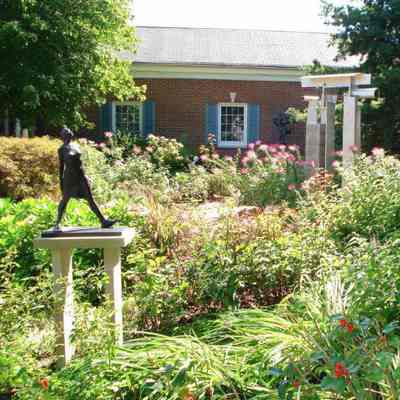 the Mize Rose Garden on Butler Street in Saugatuck