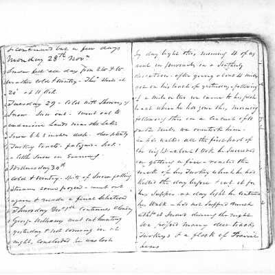 scan of original diary of Oshea Wilder: part 13 of 22