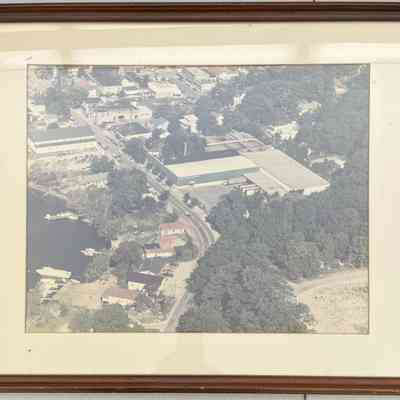 Pie factory aerial, after 1970