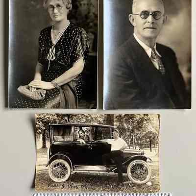 Reverend Father D. White and Mina White