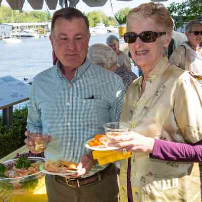 2015 Water museum opening party: CD #14 - Photo by Elliot Sturm: Dale and Laura Latulippe