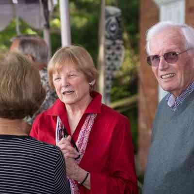 2015 Water museum opening party: CD #14 - Photo by Elliot Sturm: Alice and Dick Haight