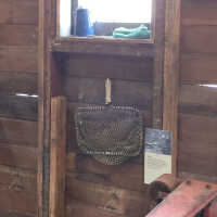         Hand net to dip bait fish out of a tank
   