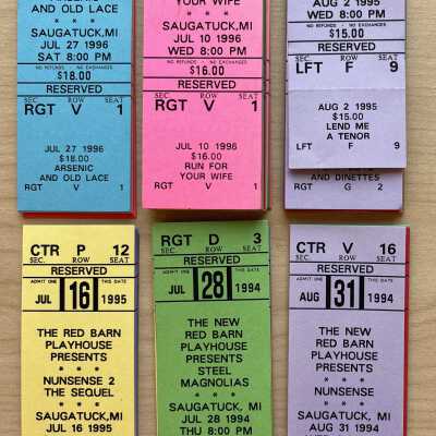 Steel Magnolias tickets (2)