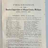          Offical Proceedings of the Allegan County Board of Supervisors picture number 2
   