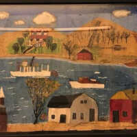          Mural, Taylor School river scene picture number 2
   