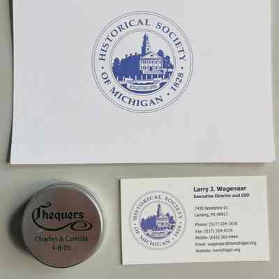 Chequers royal wedding candle