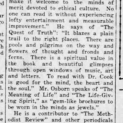 cr1930050908CommencementSpeaker.jpg: Dr. S. Arthur Cook speaker for 1930 commencement