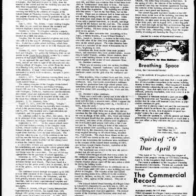 cr1976040102OldSchool-2.jpg: Bicentennial feature about Douglas Union School part 2