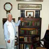          image019.jpg 47KB; Barbara in the Beech Hurst study with family artifacts.
   