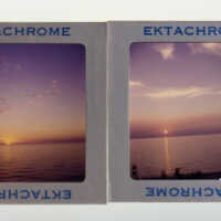 Oval Beach sunset 1962
