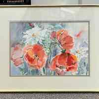 Poppies and Daisies by Molly Baker