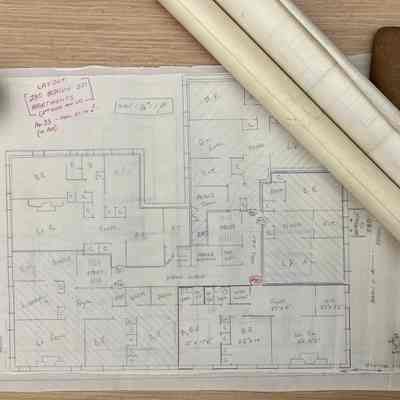 Hunn interior layout drawings