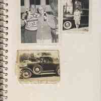          ES1-0011-Bud-DorothyFloto.JPG 801KB; Upper left - Bud and Dorothy Floto. Lower left - Bud's first car 1928 ford
   