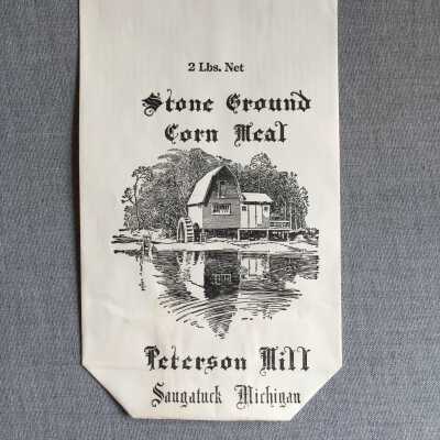 Stone Ground Corn Meal Bag
