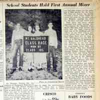          cr1950102009SaugatuckHS-BaldheadRace.jpg 395KB; Saugatuck High School Class race 1950 - Mr. Henderson, Patsy Engel, Don Webster, Kim Greene, Jerry Bale, Marc Waugh, Jerome Parker, George Goshorn, Carolyn Carr, Claire Knopp
   