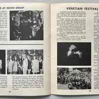          Jazz at Noon John DeFauw, Ron Golman, Marty Grosz, Dixieland Showboat; 1972 Miss Saugatuck-Douglas Queen contest at Clearbrook Inn, Kathy Resseguie, Ev Thomas, Nany Monhollon,; Venetian Festival
   